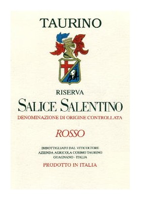 Salice Salentino Riserva DOP