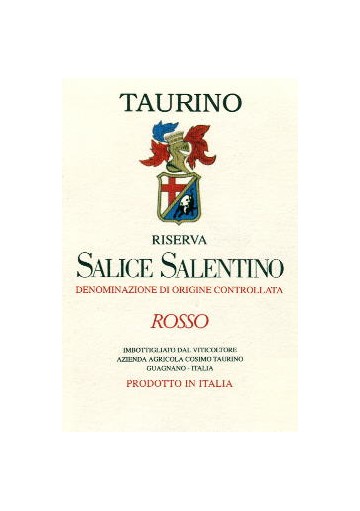 Salice Salentino Riserva DOP