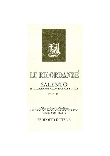 Le Ricordanze Bianco Salento Passito IGP