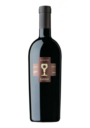 Diciotto Primitivo I.G.T Salento Red (numbered bottles)