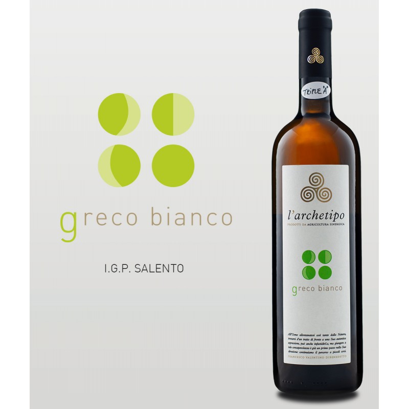 eftermiddag ødelagte ligegyldighed Greco IGP Salento Greco Bianco - Vini l'Archetipo - Vini del Salento - Vini  Italiani