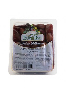 Olive Nere Greche in Salamoia