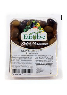 Olive Nere Leccine in Salamoia
